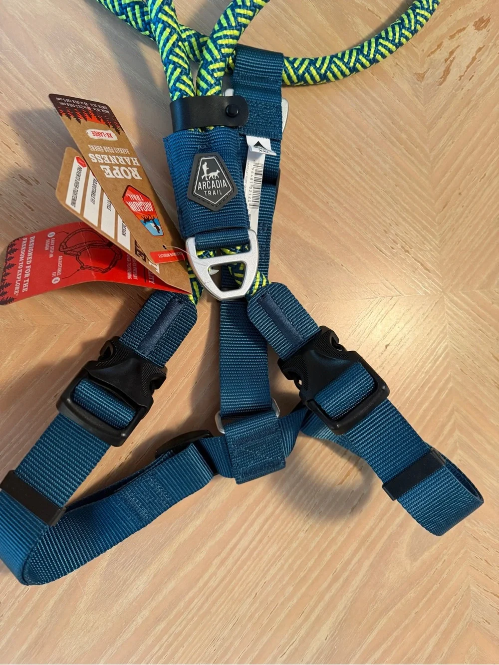 NWT NEW XXL ARCADIA TRAIL Rope Harness. Strong Well Made see pic for sizing